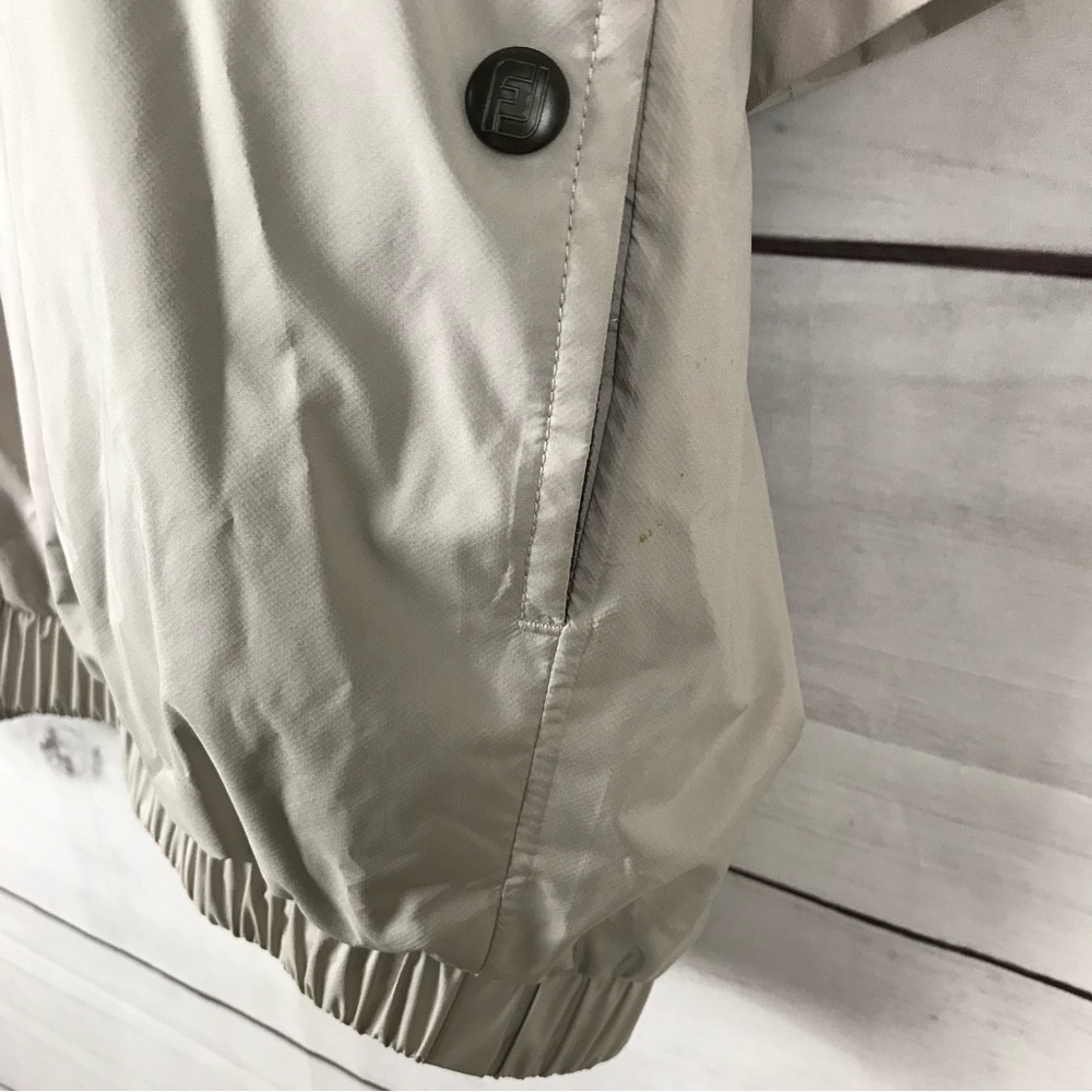 Footjoy Dryjoys Short Sleeve Windbreaker Jacket - Picture 6 of 7